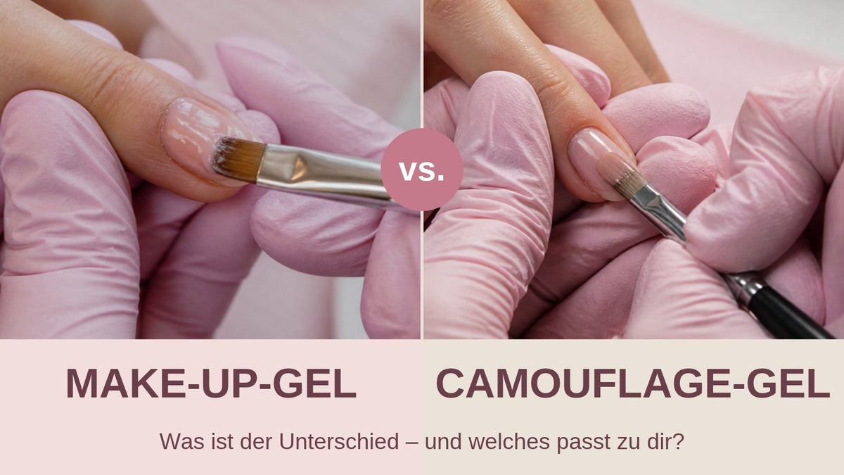 Make-up-Gel vs. Camouflage-Gel – Auftragen im Nagelstudio im Vergleich