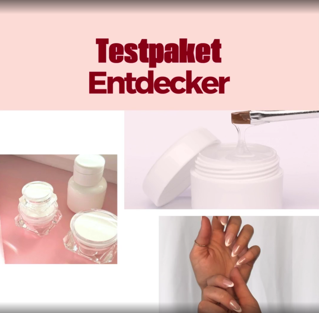 Lust auf neue Gele? Dann ist unser Testpaket Entdecker genau das Richtige für dich!