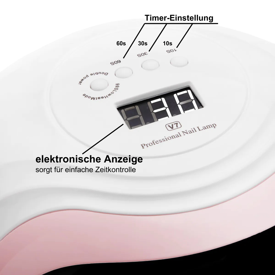 BNC Lichthärtungsgerät 168 Watt weiß/pink UV/LED