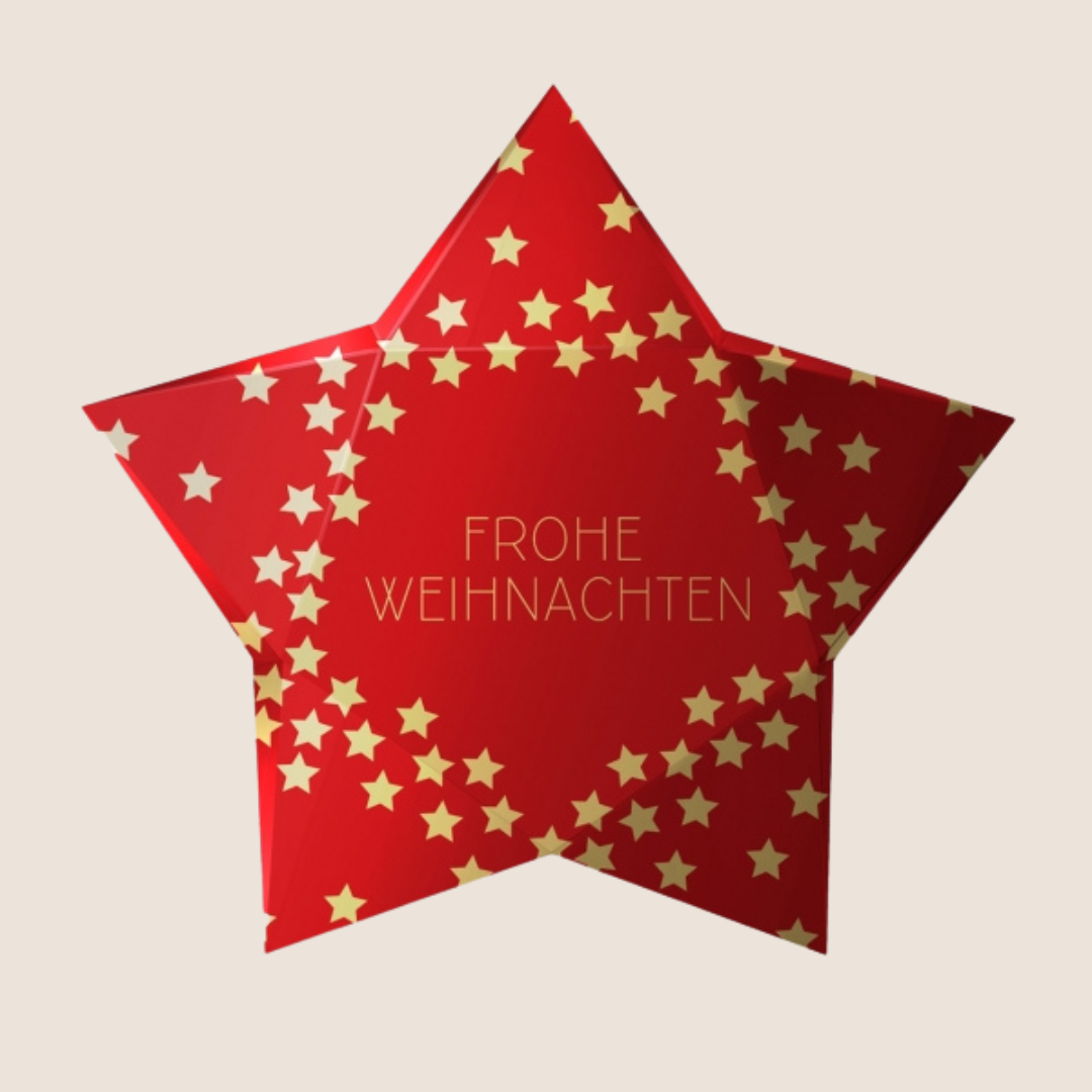 BNC Gift Packaging Poinsettia