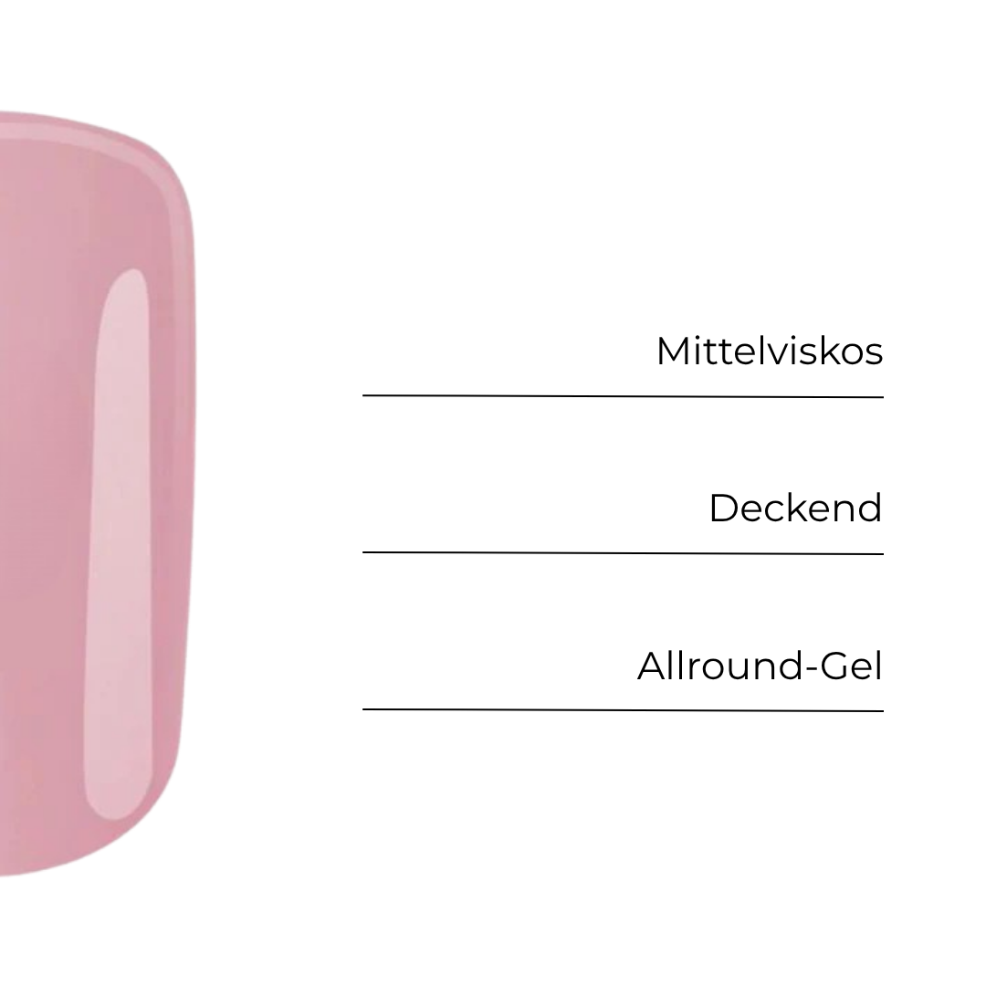 BNC Base One UV Camouflage Gel Cover DARK / BABY BOOMER