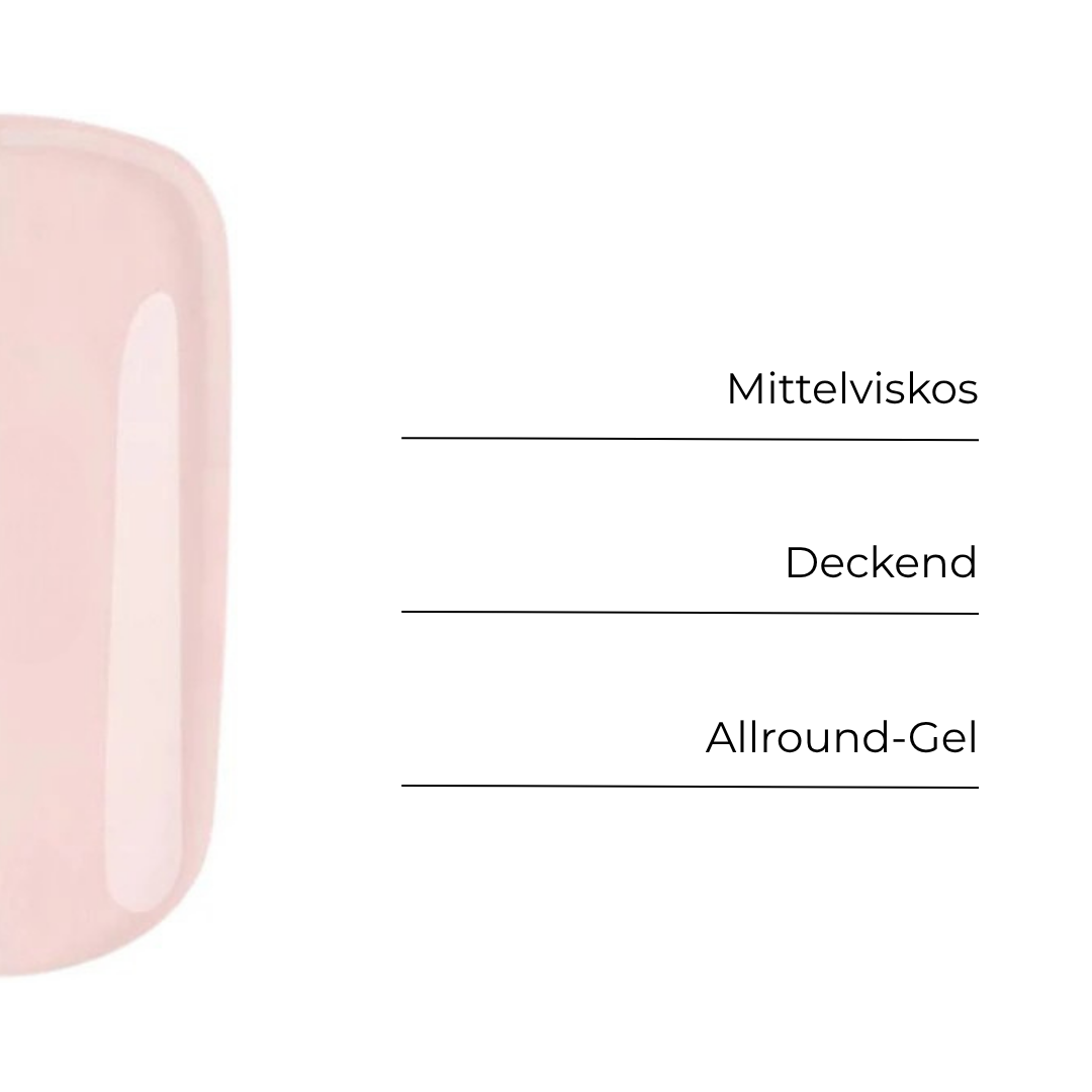 BNC Base One UV Camouflage Gel Cover FRENCH PINK / BABY BOOMER