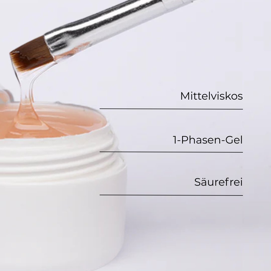 BNC 1 Phasen Gel klar-rose säurefrei 15ml