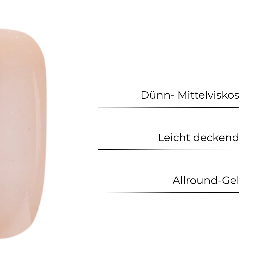 BNC Perl Schimmer Effekt Camouflagegel Nude