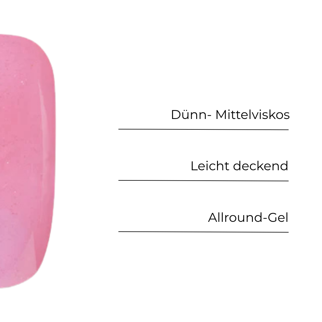 BNC Perl Schimmer Effekt Camouflagegel Perfect Light Rosa