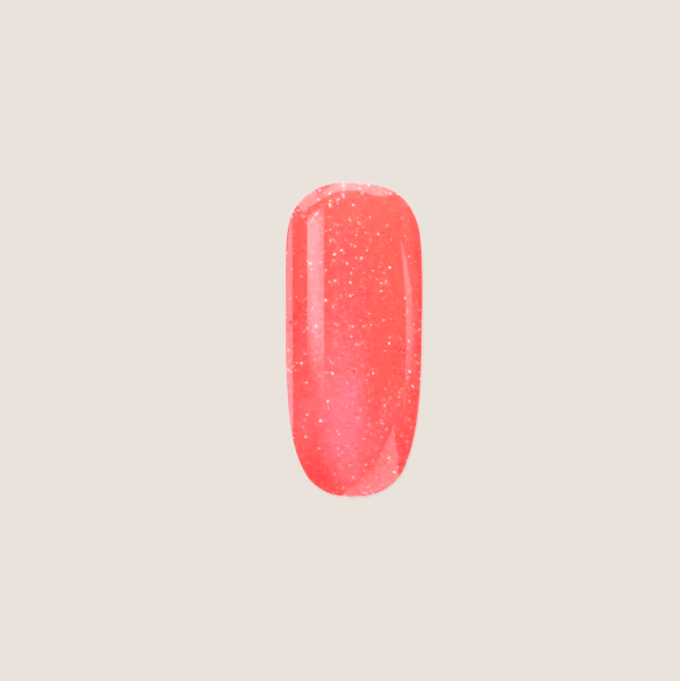 BNC Neon Glittergel rot
