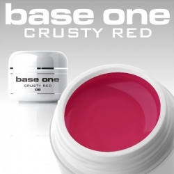 10 x 4 ml BASE ONE COLORGEL*CRUSTY RED**OHNE LABEL