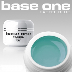 10 x 4ml BASE ONE PASTELL COLORGEL*PASTELL BLUE**OHNE LABEL