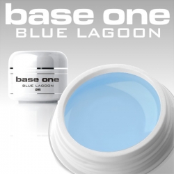 10 x 4 ml BASE ONE COLORGEL*BLUE LAGOON*OHNE LABEL