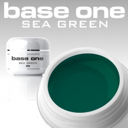 10 x 4 ml BASE ONE COLORGEL*SEA GREEN*OHNE LABEL
