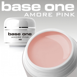 10 x 4 ml BASE ONE COLORGEL*AMORE PINK*OHNE LABEL