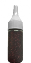 8g Glitter-Dust rot  Nr. 315 im Fläschchen mit Aufträgerverschluß
