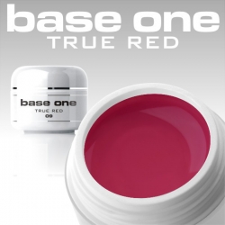 10 x 4 ml BASE ONE COLORGEL**OHNE LABEL*TRUE RED