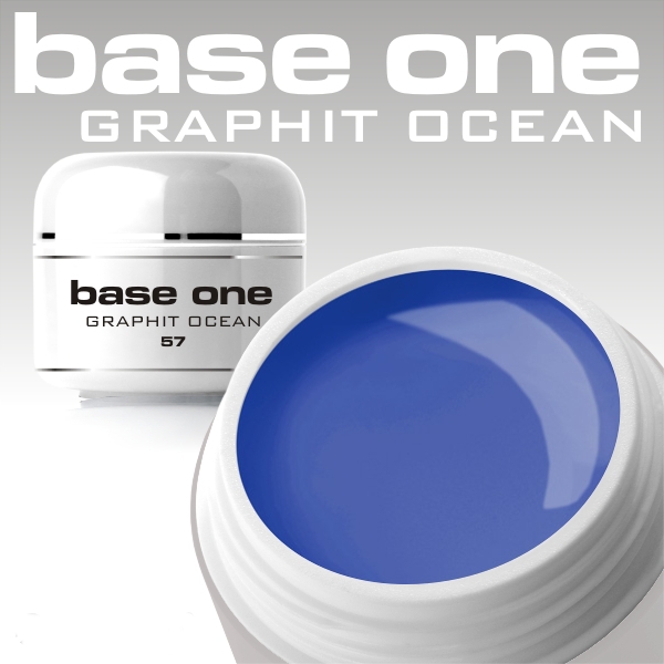 10 x 4 ml BASE ONE COLORGEL*GRAPHIT OCEAN*OHNE LABEL