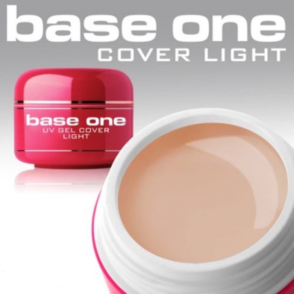 3 ml Base One UV Gel Cover LIGHT  MUSTERGEL