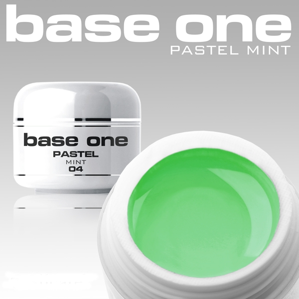 4ml BASE ONE PASTELL COLORGEL*PASTELL MINT