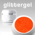 4 ml Neon Glittergel orange
