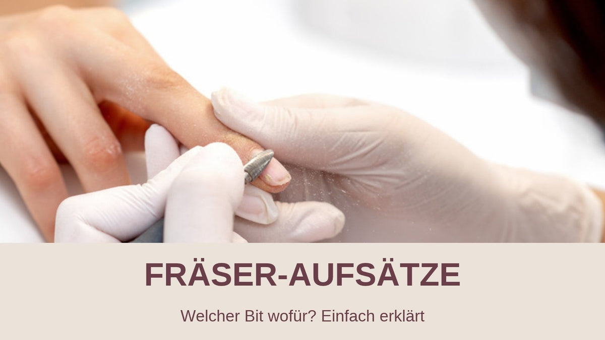 Fräser-Aufsätze für Nägel – Nagelfräser im Einsatz im Studio