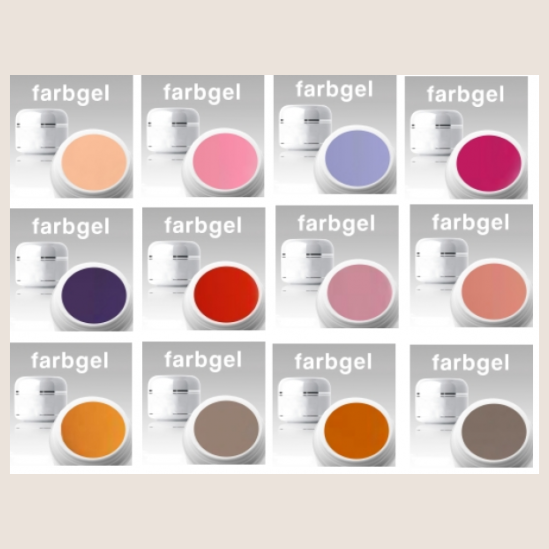 12 x 4ml COLORGEL SET No.9