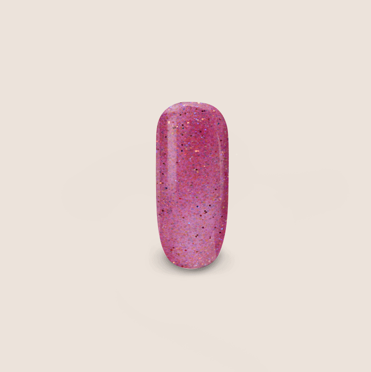 BNC Color Acrylic Powder Glitter purplish pink