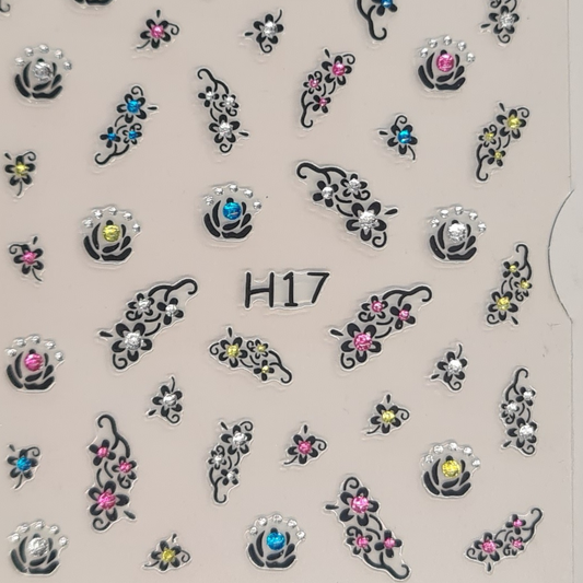 BNC 3D Sticker Jewelry H17