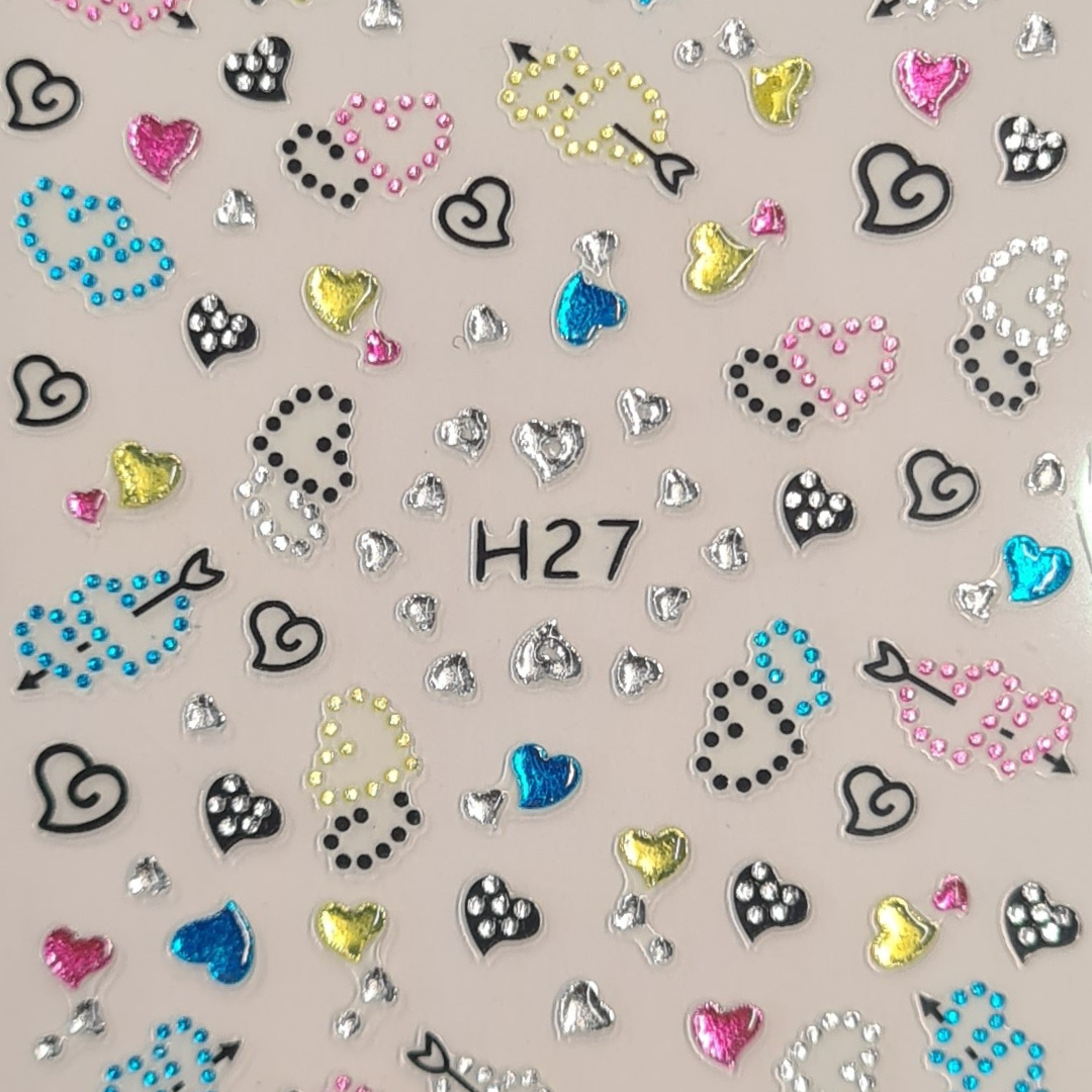 BNC 3D Sticker Jewelry H27