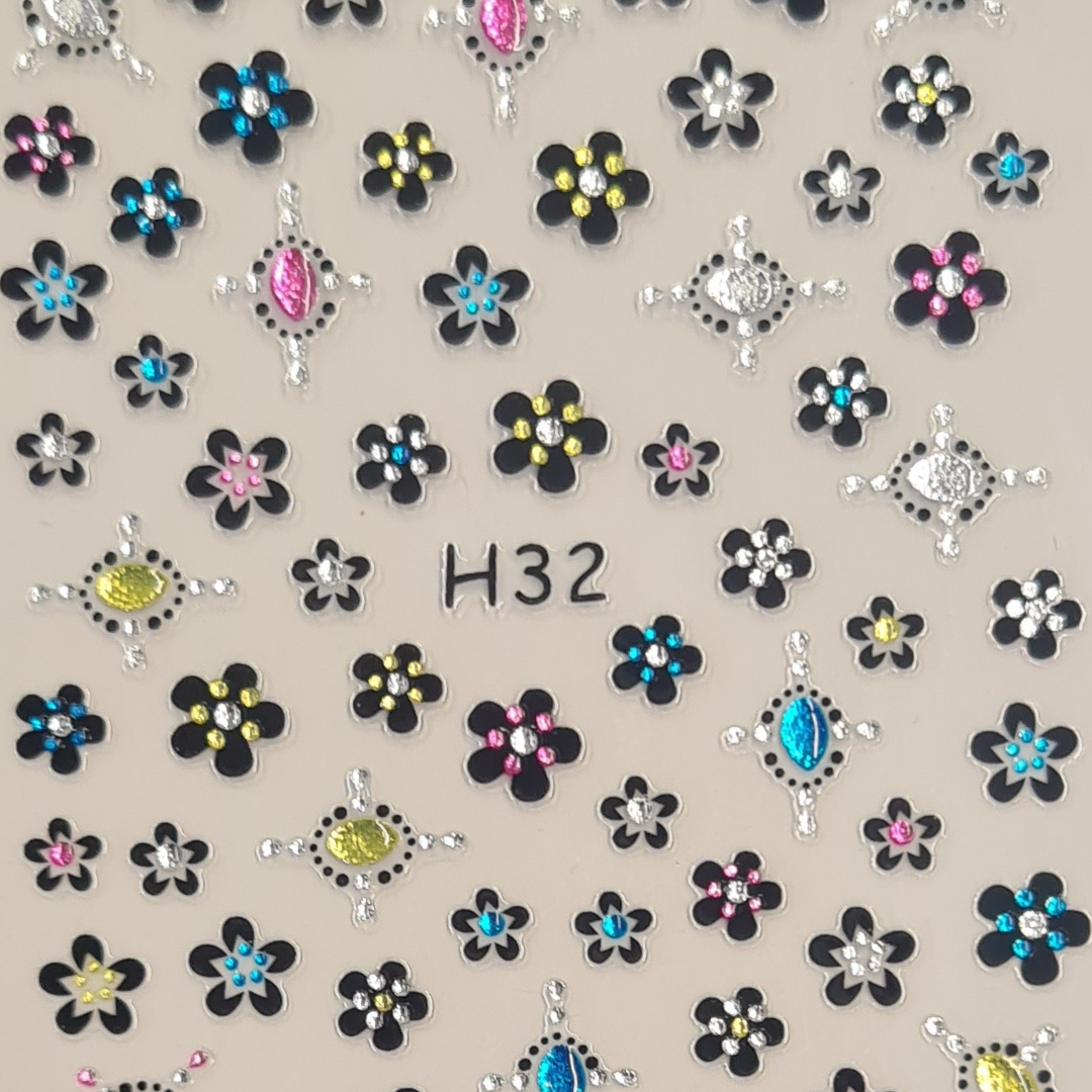 BNC 3D Sticker Jewelry H32