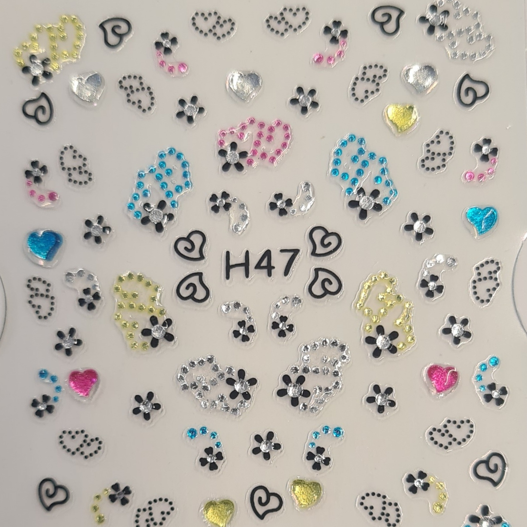 BNC 3D Sticker Jewelry H47