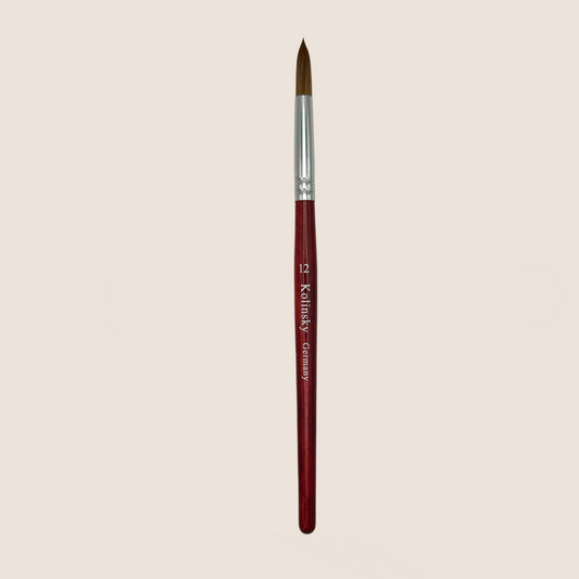 BNC Kolinsky acrylic brush size 14