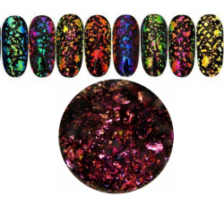 BNC Aurora Chrome Glitter Flakes No. 11