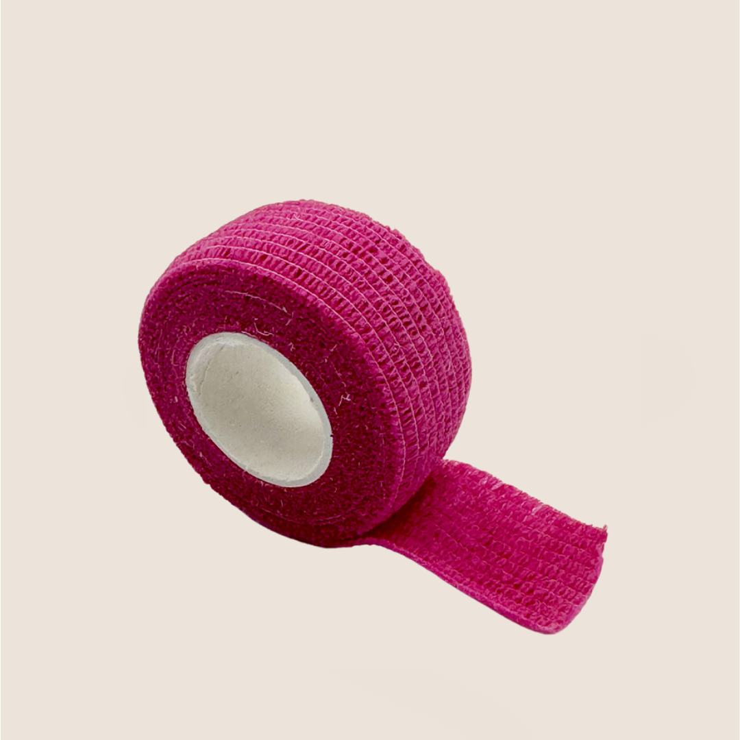 BNC file protection tape old pink