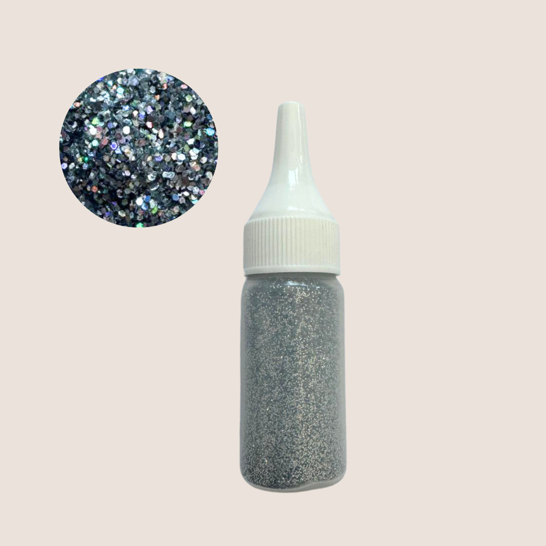 BNC Glitter-Dust silber-regenbogen Nr. 14 8g