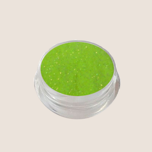 BNC glitter powder neon yellow iridescent No. 25