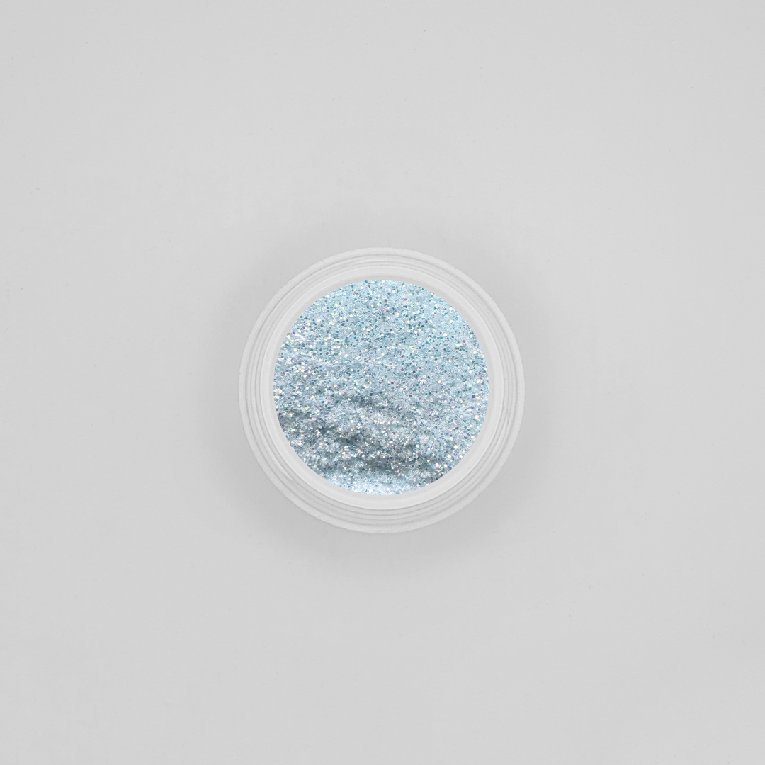 BNC Glitterpuder zart babyblau irisierend Nr. 436