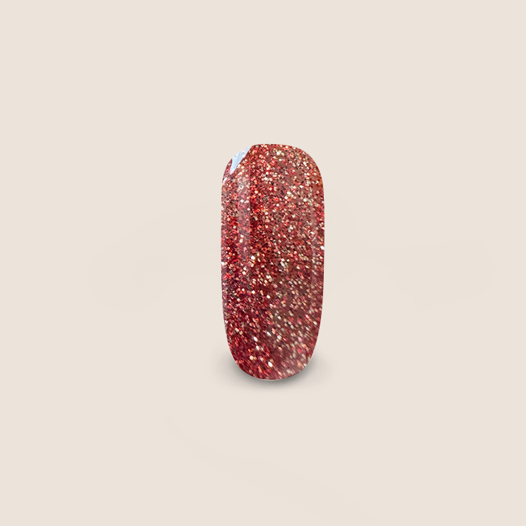 BNC Nagellack rot Glitter 15ml Nr. 58