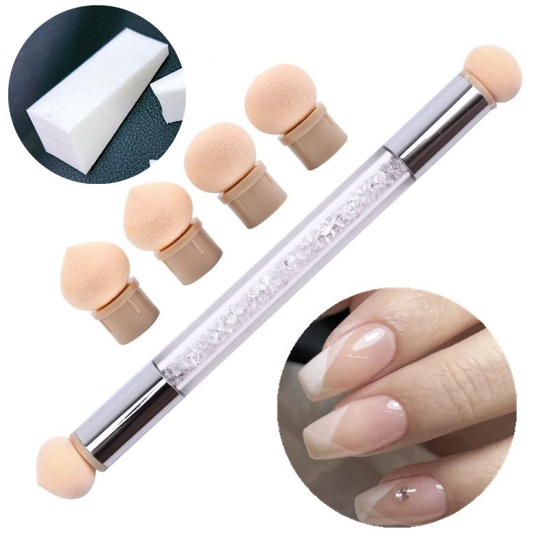 BNC Ombre Sponge Tool white Nailart