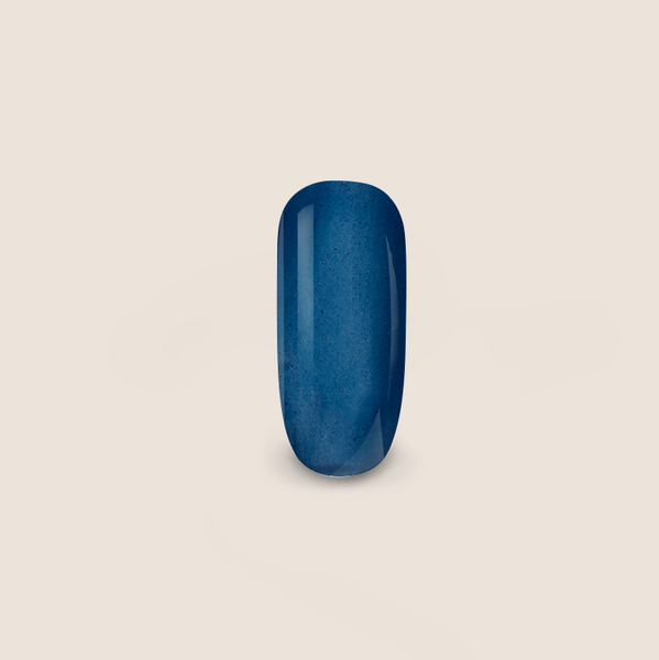 Peel Off Nagellack Pearl-Gentian-Blue - Abziehbar, Ohne Aceton, Für UV/LED-Licht Aushärtung