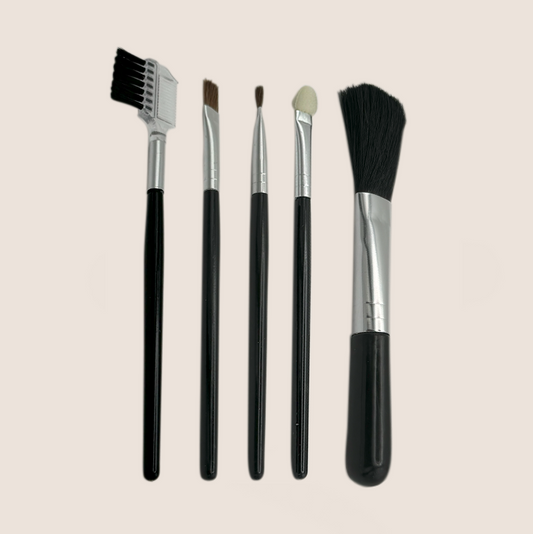 BNC brush set, blusher, eye shadow, lip brush, applicator, eyelash comb 3-piece