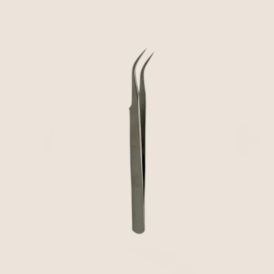 BNC tweezers No. 5 curved