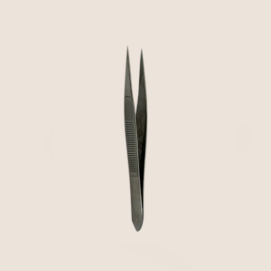 BNC tweezers pointed