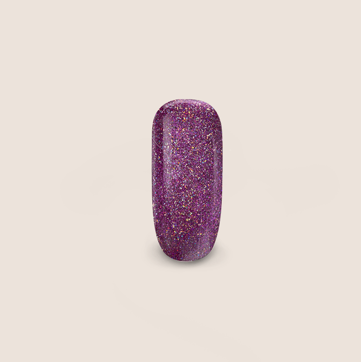 BNC SEA of Stars Hologram Glitter Color Gel No. 1 magenta