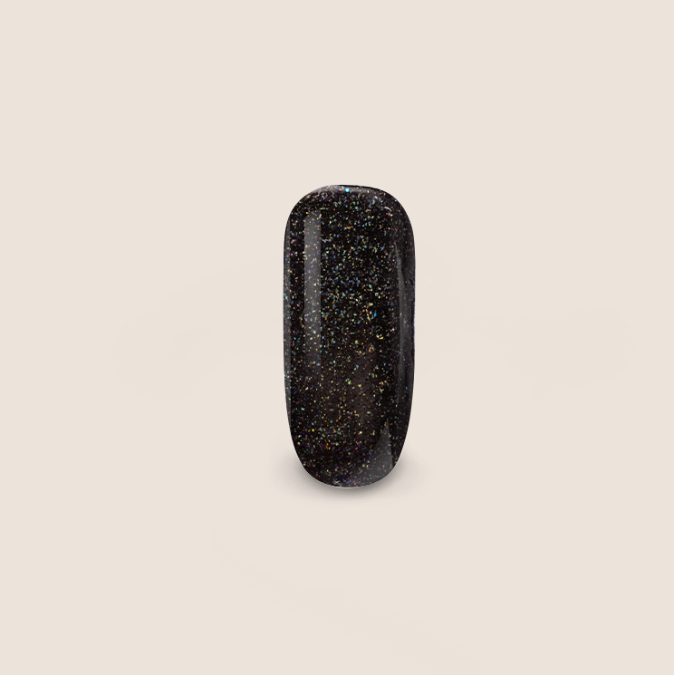 BNC SEA of Stars Hologram Glitter Color Gel No. 9 black