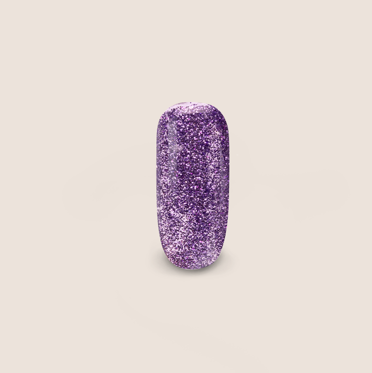 BNC Shellac UV/LED-Lack Glitter Lila 12ml