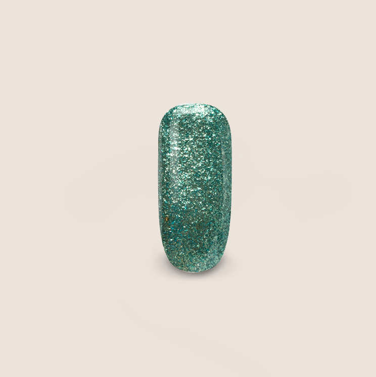 BNC Shootingstars Glittergel "light green" im Highline Designertiegel 5ml