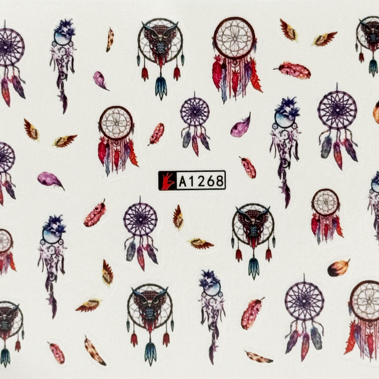 BNC dream catcher sticker water soluble A1268