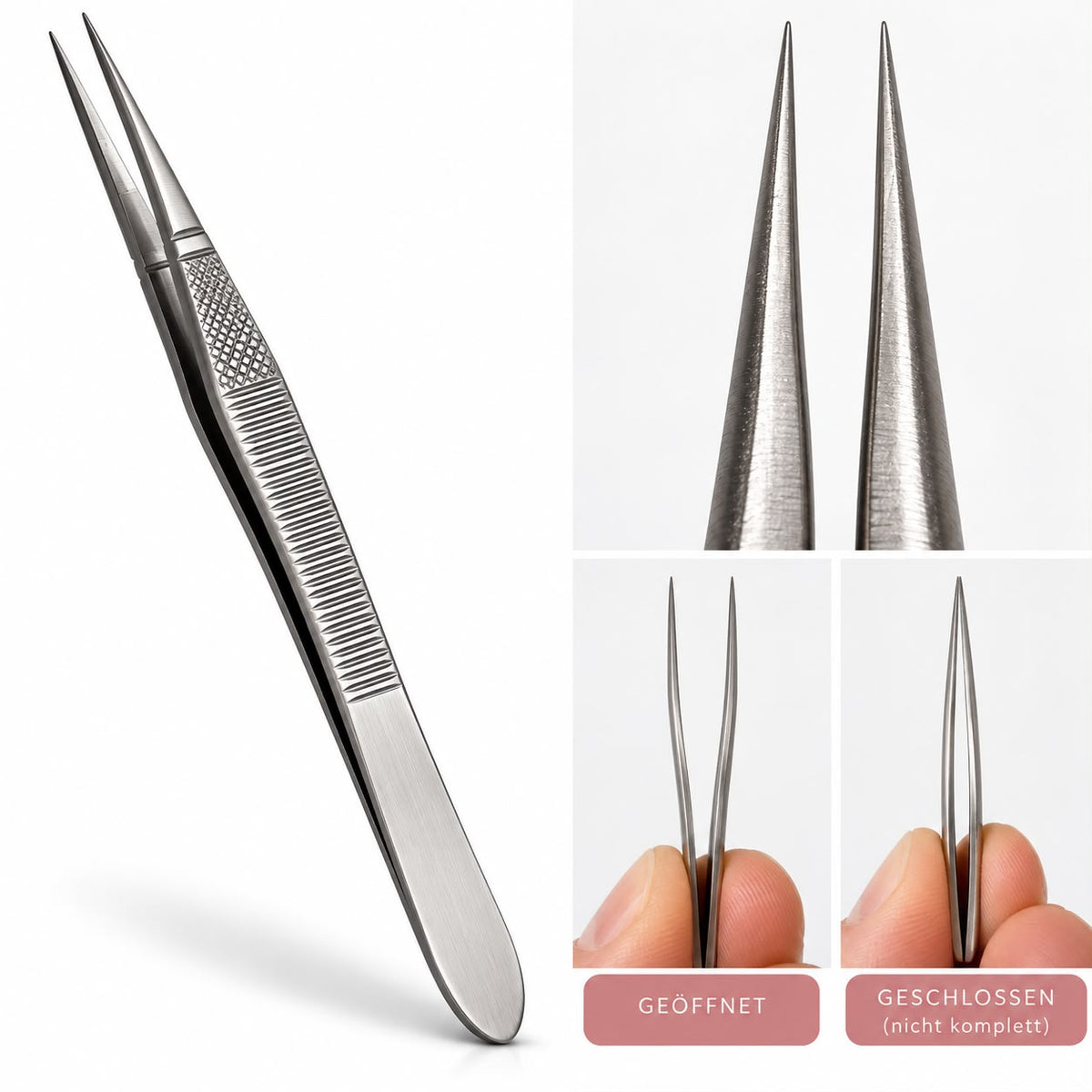 BNC Pinzette spitz von Buschmann Nail Cosmetics