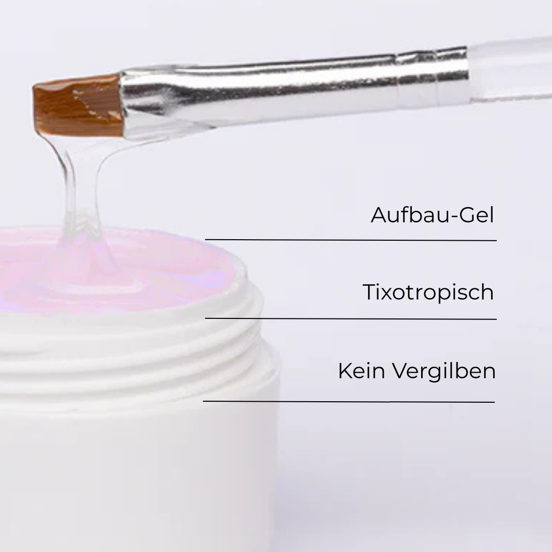 BNC Moonlight Gel Profi Builder opake klar rose