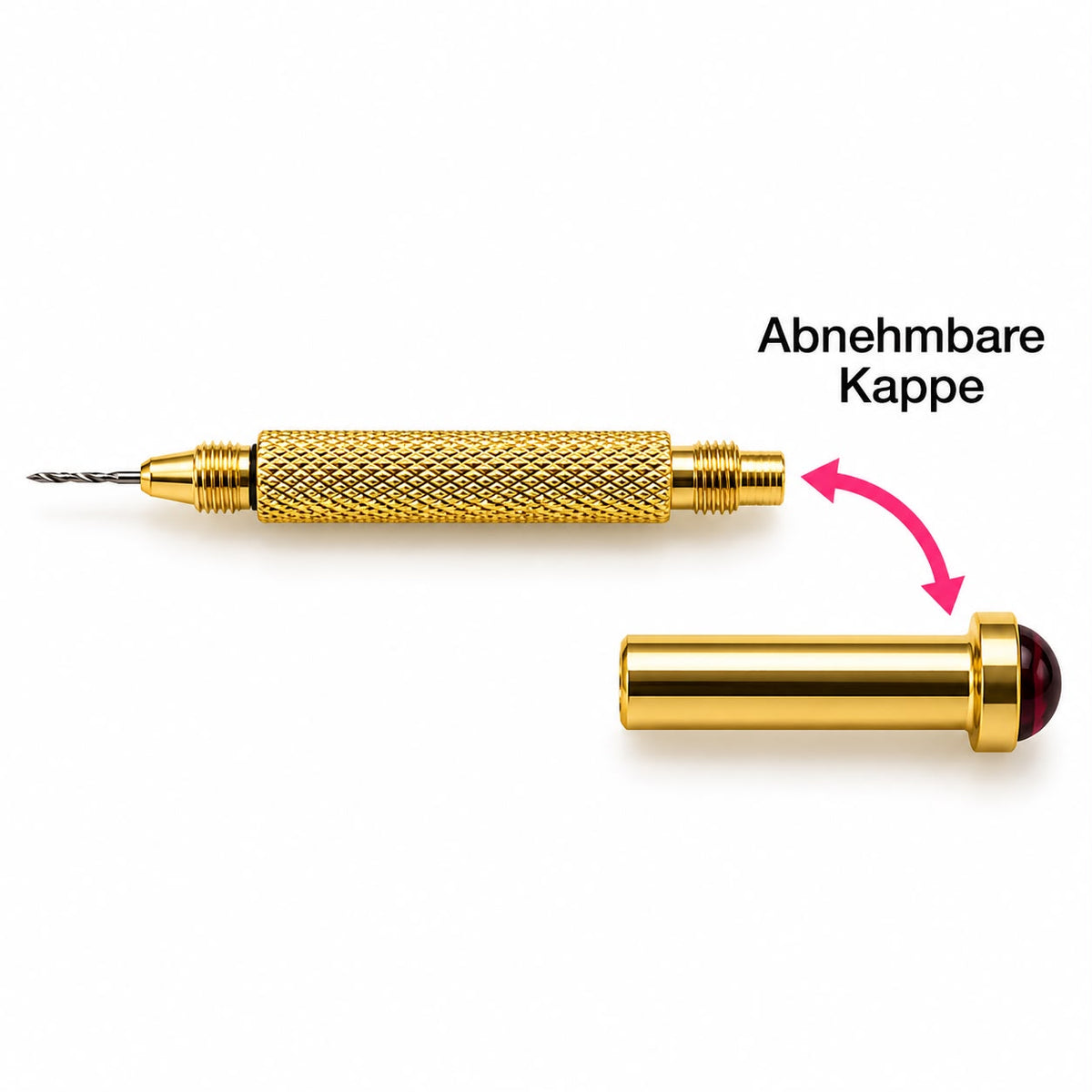 BNC Piercingbohrer Gold – Ansicht 3
