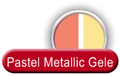 10 x 4ml Metallic Gel Ohne Label