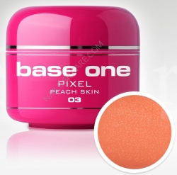 50 ml Base one Pixel sparkling neon peach skin**Nr. 3